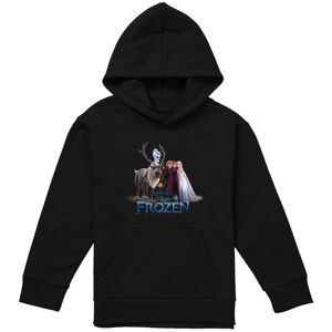 Disney (5-6 Years, Black) Frozen Childrens/Kids Group Photo Pullover Hoodie Disney (5-6 Years, Black) Frozen Childrens/Kids Group Photo Pullover Hoodie