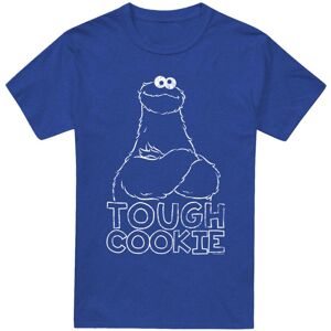 (S, Royal Blue) Sesame Street Unisex Adult Touch Cookie T-Shirt (S, Royal Blue) Sesame Street Unisex Adult Touch Cookie T-Shirt