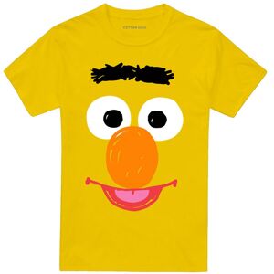 (L, Yellow) Sesame Street Unisex Adult Bert Sketch T-Shirt (L, Yellow) Sesame Street Unisex Adult Bert Sketch T-Shirt