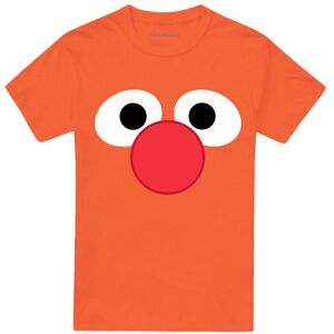 (L, Orange) Sesame Street Unisex Adult Ernie Eyes T-Shirt (L, Orange) Sesame Street Unisex Adult Ernie Eyes T-Shirt