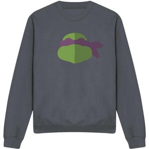 (XL, Black) Teenage Mutant Ninja Turtles Unisex Adult Donatello Face Sweatshirt (XL, Black) Teenage Mutant Ninja Turtles Unisex Adult Donatello Face Sweatshirt