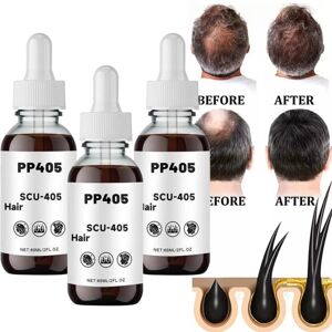 Unbranded 3PC PP405 Hair Care Anti-Hair Loss Fast Absorbing and Non-Greasy Hair Growth 60m Unbranded 3PC PP405 Hair Care Anti-Hair Loss Fast Absorbing and Non-Greasy Hair Growth 60m