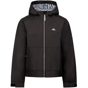 (7-8 Years, Black) Trespass Kids Waterproof Jacket Rain Coat Malio (7-8 Years, Black) Trespass Kids Waterproof Jacket Rain Coat Malio