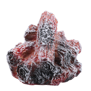 Saudism LED Artificial Fire Flame Light, Flameless Fireplace Light with Realistic Log Wo Saudism LED Artificial Fire Flame Light, Flameless Fireplace Light with Realistic Log Wo