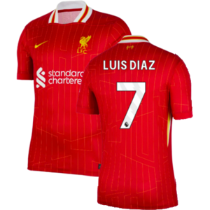 Nike (S) 2024-2025 Liverpool Home Shirt (Luis Diaz 7) Nike (S) 2024-2025 Liverpool Home Shirt (Luis Diaz 7)