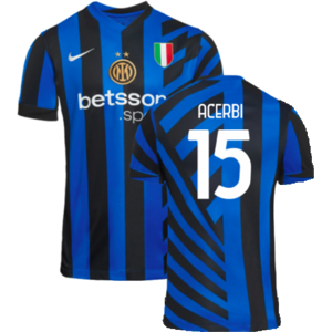 Nike (M) 2024-2025 Inter Milan Home Shirt (Acerbi 15) Nike (M) 2024-2025 Inter Milan Home Shirt (Acerbi 15)