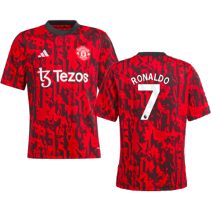 adidas (SB) 2023-2024 Man Utd Pre-Match Shirt (Red) - Kids (Ronaldo 7) adidas (SB) 2023-2024 Man Utd Pre-Match Shirt (Red) - Kids (Ronaldo 7)