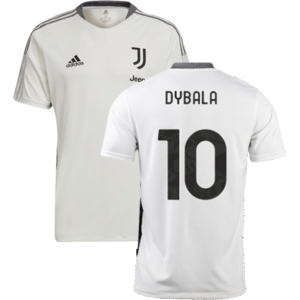 adidas (XL) 2021-2022 Juventus Training Shirt (White) (DYBALA 10) adidas (XL) 2021-2022 Juventus Training Shirt (White) (DYBALA 10)