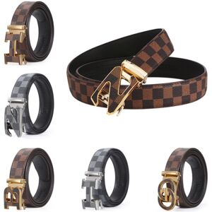 Gaatpot (120cm) Men's automatic buckle belt youth fashion trend all-match Gaatpot (120cm) Men's automatic buckle belt youth fashion trend all-match