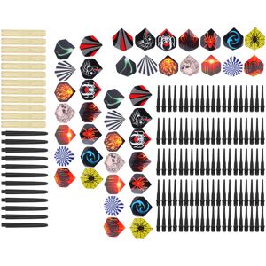 Unbranded 14G Safety Darts Bundle: 12Darts Shafts 42 Flights 100 Tips & Practice Tool Unbranded 14G Safety Darts Bundle: 12Darts Shafts 42 Flights 100 Tips & Practice Tool