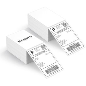 MUNBYN 4x6 Direct Shipping Thermal Labels for Thermal Printer, Pack of 1000 Perm MUNBYN 4x6 Direct Shipping Thermal Labels for Thermal Printer, Pack of 1000 Perm