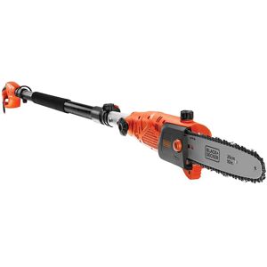 Black & Decker Pole Saw, 800W, Corded, 25cm Pole Length, Pivoting Head, Up to 25cm Black & Decker Pole Saw, 800W, Corded, 25cm Pole Length, Pivoting Head, Up to 25cm