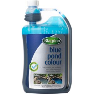 Blagdon Blue Pond Water Colour, Reduces Algae Growth, Helps Protect Fish from Pr Blagdon Blue Pond Water Colour, Reduces Algae Growth, Helps Protect Fish from Pr