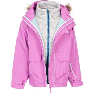 (7-8 Years, Pink) Trespass Childrens/Kids Outshine 3 in 1 Waterproof Jacket (7-8 Years, Pink) Trespass Childrens/Kids Outshine 3 in 1 Waterproof Jacket