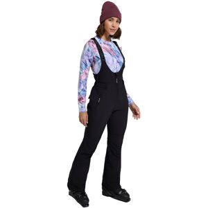 (12 UK, Black) Animal Womens/Ladies Powder Bib Front Ski Trousers (12 UK, Black) Animal Womens/Ladies Powder Bib Front Ski Trousers