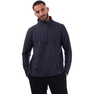 (M, Navy) Trespass Mens Taddingly Half Zip Fleece Top (M, Navy) Trespass Mens Taddingly Half Zip Fleece Top