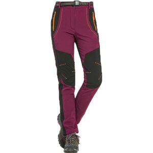 Unbranded (Purple-Women, M) Womens Mens Warm Outdoor Hiking Ski Pants Fleece Trousers Wate Unbranded (Purple-Women, M) Womens Mens Warm Outdoor Hiking Ski Pants Fleece Trousers Wate
