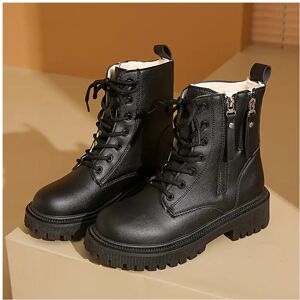 Unbranded (Black, 39) And Stylish Durable Martin Boots For Women With Thick Bottom And Cot Unbranded (Black, 39) And Stylish Durable Martin Boots For Women With Thick Bottom And Cot