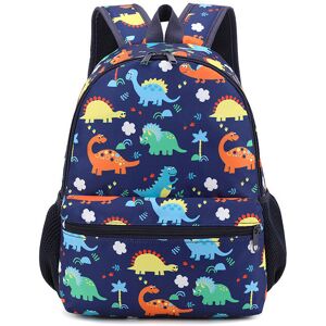 Unbranded (Dark Blue Dinosaur) And Cute Dinosaur Unicorn Backpack For Boys And Nylon Girls Unbranded (Dark Blue Dinosaur) And Cute Dinosaur Unicorn Backpack For Boys And Nylon Girls