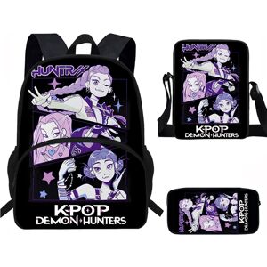 Unbranded (Style 3) Hunters Kpop Demon Child School Backpack Set Breathable Students Prima Unbranded (Style 3) Hunters Kpop Demon Child School Backpack Set Breathable Students Prima