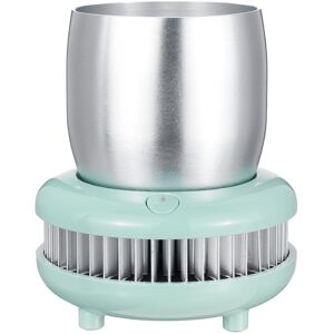 GreenZech (Green) Electric Cup Cooler Box Cooling Beverage Aluminum Cup Drink Holder for H GreenZech (Green) Electric Cup Cooler Box Cooling Beverage Aluminum Cup Drink Holder for H