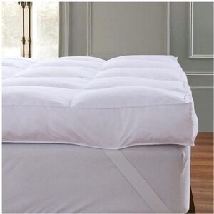 Unbranded (White Mattress Toppers, Small Double) Luxury Mattress Topper 4-Inches 10CM Extr Unbranded (White Mattress Toppers, Small Double) Luxury Mattress Topper 4-Inches 10CM Extr