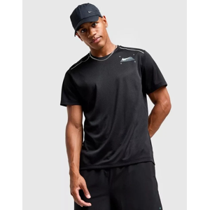(XL) Nike Miler Dri-Fit Crew Neck T-Shirt Men's Black (XL) Nike Miler Dri-Fit Crew Neck T-Shirt Men's Black