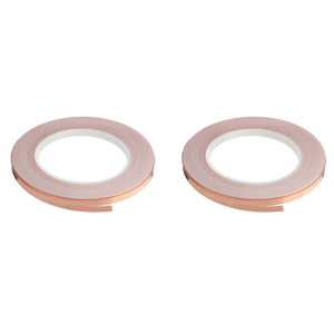 Torribaly 2X Single-Sided Adhesive Copper Foil Tape Self-Adhesive Shielding Anti Torribaly 2X Single-Sided Adhesive Copper Foil Tape Self-Adhesive Shielding Anti