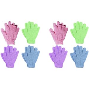 Torribaly 8 Pair Shower Bath Gloves Exfoliating Wash Skin Spa Massage Body Scrub Torribaly 8 Pair Shower Bath Gloves Exfoliating Wash Skin Spa Massage Body Scrub