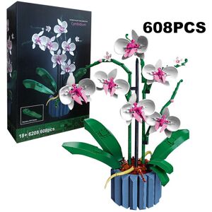 Unbranded Orchid Pcs 608 Building Blocks Artificial Plant Set Flowers Home Decoration Diy Unbranded Orchid Pcs 608 Building Blocks Artificial Plant Set Flowers Home Decoration Diy