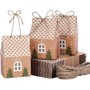 Unbranded 2025 Christmas gift 30PCS Large Christmas Party Gift Boxes, Christmas Favour Box Unbranded 2025 Christmas gift 30PCS Large Christmas Party Gift Boxes, Christmas Favour Box