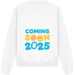 (S, White) Peppa Pig Womens/Ladies Coming Soon 2025 Bump Sweatshirt (S, White) Peppa Pig Womens/Ladies Coming Soon 2025 Bump Sweatshirt