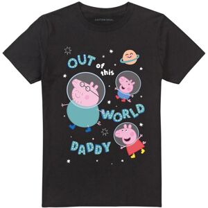 (5XL, Black) Peppa Pig Unisex Adult Out Of This World Daddy Pig T-Shirt (5XL, Black) Peppa Pig Unisex Adult Out Of This World Daddy Pig T-Shirt