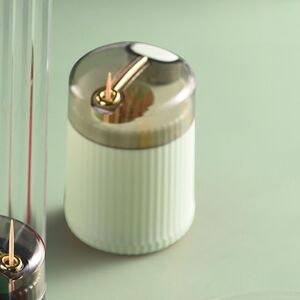 Unbranded Small Light Green Toothpick Holder with Auto Pop Up Dispenser Large Storage Unbranded Small Light Green Toothpick Holder with Auto Pop Up Dispenser Large Storage