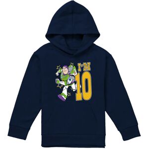 Toy Story Childrens/Kids I'm 10 Buzz Lightyear Birthday Pullover Hoodie Toy Story Childrens/Kids I'm 10 Buzz Lightyear Birthday Pullover Hoodie