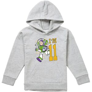 (12-13 Years, Athletic Heather) Toy Story Childrens/Kids I'm 11 Buzz Lightyear H (12-13 Years, Athletic Heather) Toy Story Childrens/Kids I'm 11 Buzz Lightyear H