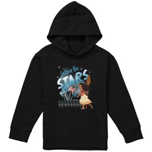 Disney (12-13 Years, Black) Moana Childrens/Kids Follow The Stars Hoodie Disney (12-13 Years, Black) Moana Childrens/Kids Follow The Stars Hoodie