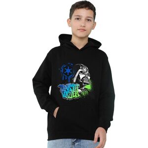 Star Wars Childrens/Kids Empire Darth Vader Graffiti Heather Hoodie Star Wars Childrens/Kids Empire Darth Vader Graffiti Heather Hoodie