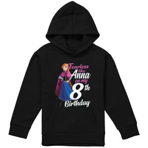 Disney (7-8 Years, Black) Frozen Childrens/Kids Fearless Like Anna 8th Birthday Pullove Disney (7-8 Years, Black) Frozen Childrens/Kids Fearless Like Anna 8th Birthday Pullove