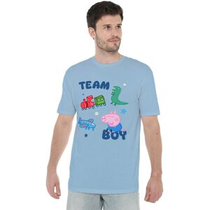 Peppa Pig Unisex Adult Team Boy George Pig Icons T-Shirt Peppa Pig Unisex Adult Team Boy George Pig Icons T-Shirt