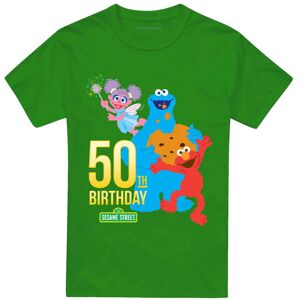 Sesame Street Unisex Adult 50th Birthday T-Shirt Sesame Street Unisex Adult 50th Birthday T-Shirt