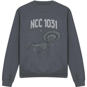 (S, Black) Star Trek Unisex Adult The Crossfield Class Sweatshirt (S, Black) Star Trek Unisex Adult The Crossfield Class Sweatshirt