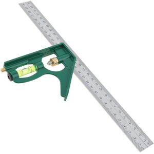 GreenZech 300mm Stainless Steel Protractor Ruler - High Precision, Corrosion-Resistant, Id GreenZech 300mm Stainless Steel Protractor Ruler - High Precision, Corrosion-Resistant, Id