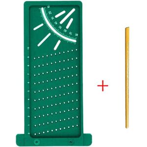 GreenZech (Green Straightedge) 3D Angle Ruler - Multifunctional Measuring Tool for Woodwor GreenZech (Green Straightedge) 3D Angle Ruler - Multifunctional Measuring Tool for Woodwor