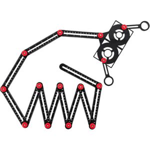 GreenZech (12-fold) Universal Multi-Angle Measuring Ruler - Durable Aluminum Alloy, Accura GreenZech (12-fold) Universal Multi-Angle Measuring Ruler - Durable Aluminum Alloy, Accura