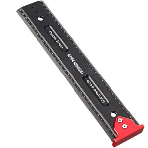 GreenZech Marking T Ruler: Durable Measuring Tool with Hook Stop for High Precision Woodwo GreenZech Marking T Ruler: Durable Measuring Tool with Hook Stop for High Precision Woodwo