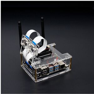 GreenZech Nano Development Board Acrylic NVIDIA Protective Case With Cooling Fan Compatibl GreenZech Nano Development Board Acrylic NVIDIA Protective Case With Cooling Fan Compatibl