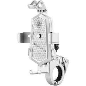 GreenZech (Silver, Handlebar Style) Bike Phone Holder Universal Motorcycle Bicycle Handleb GreenZech (Silver, Handlebar Style) Bike Phone Holder Universal Motorcycle Bicycle Handleb