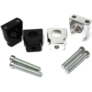 GreenZech (Black) Motorcycle Bike 7/8inch 22mm Aluminium Handlebar Mount Mounting Risers C GreenZech (Black) Motorcycle Bike 7/8inch 22mm Aluminium Handlebar Mount Mounting Risers C