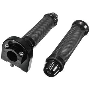 GreenZech (Black) 22mm CNC Aluminum Throttle Tube Handbar Grips For Motorcycle Dirt Bike GreenZech (Black) 22mm CNC Aluminum Throttle Tube Handbar Grips For Motorcycle Dirt Bike